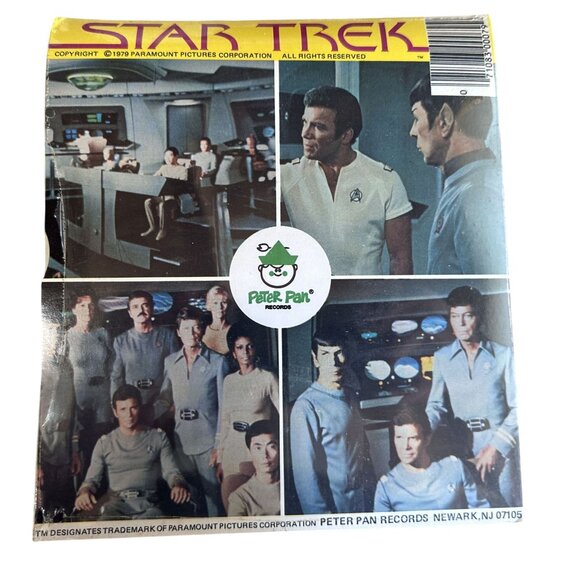 Star Trek Record Set 4 Records The Original Series Peter Pan Records 1979 - Picture 4 of 10
